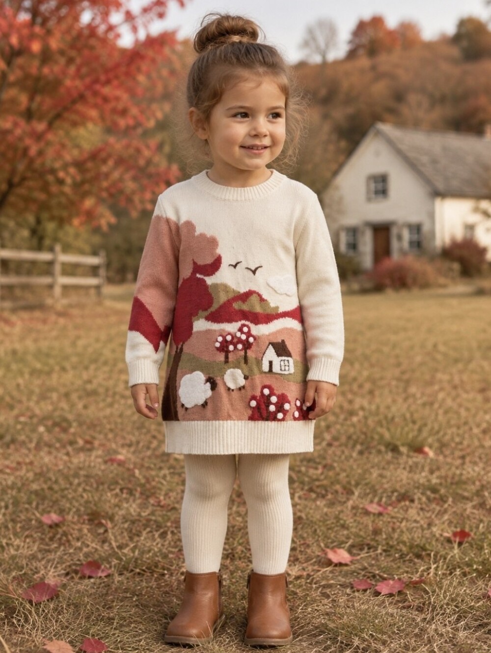 Mayoral Knit Sweater Dress | 3Y